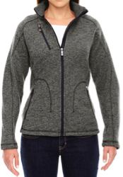 Ladies' Fleece Sweater Jacket (78669)